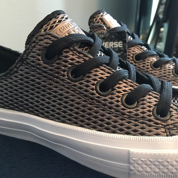 RARE Converse CTAS Chuck Taylor II OX Metallic 👟 - Picture 5 of 8